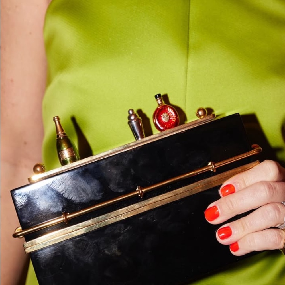 ISO CHARLOTTE OLYMPIA MINI BAR CLUTCH